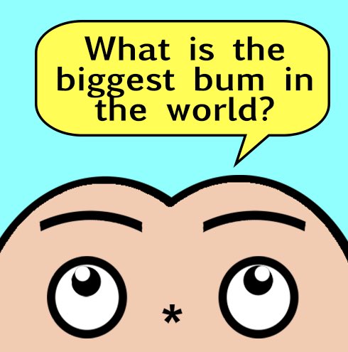 sciloland's tweet photo. Butty Jokes of the Day!, #bumden #bumsey #bumley #butty #butt #jokes #ocean #bottom #crack #big #popart #funny #happy #lol #laugh #art #illustration #Sanrio #funkopop #nft #photooftheday https://t.co/2l0V5tb64Q