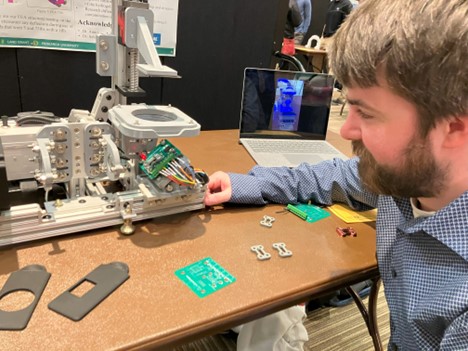 NDSU Research & Creative Activity (@ndsuvprca) on Twitter photo A <a href="/NDSU/">North Dakota State University</a> senior design group recently utilized technologies and instrumentation at NDSU's Research 2 (R2) facility to create a DLP-based printer that can print micron-sized materials in various shapes and print fidelities.
ndsu.edu/research/resea… A <a href="/NDSU/">North Dakota State University</a> senior design group recently utilized technologies and instrumentation at NDSU's Research 2 (R2) facility to create a DLP-based printer that can print micron-sized materials in various shapes and print fidelities.
ndsu.edu/research/resea…