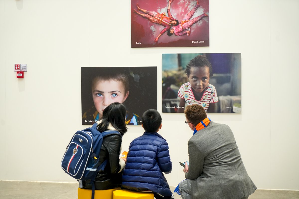 BASIS International and Bilingual School Wuhan, China this year installed the ”Faces of Innocence” display.  We ship free of charge, I repeat…truly free of charge, worldwide.  Fostering sympathy and compassion amongst children of all ages - the future custodians of our planet.