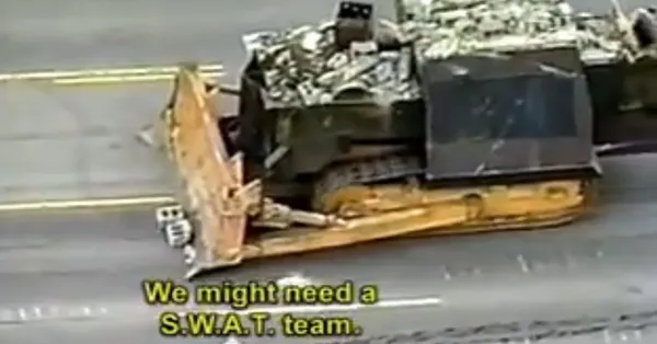 Babygravy9's tweet photo. Happy Killdozer day! On this day 20 years ago, a reasonable man was pushed beyond reason... https://t.co/iPAR25TCLi