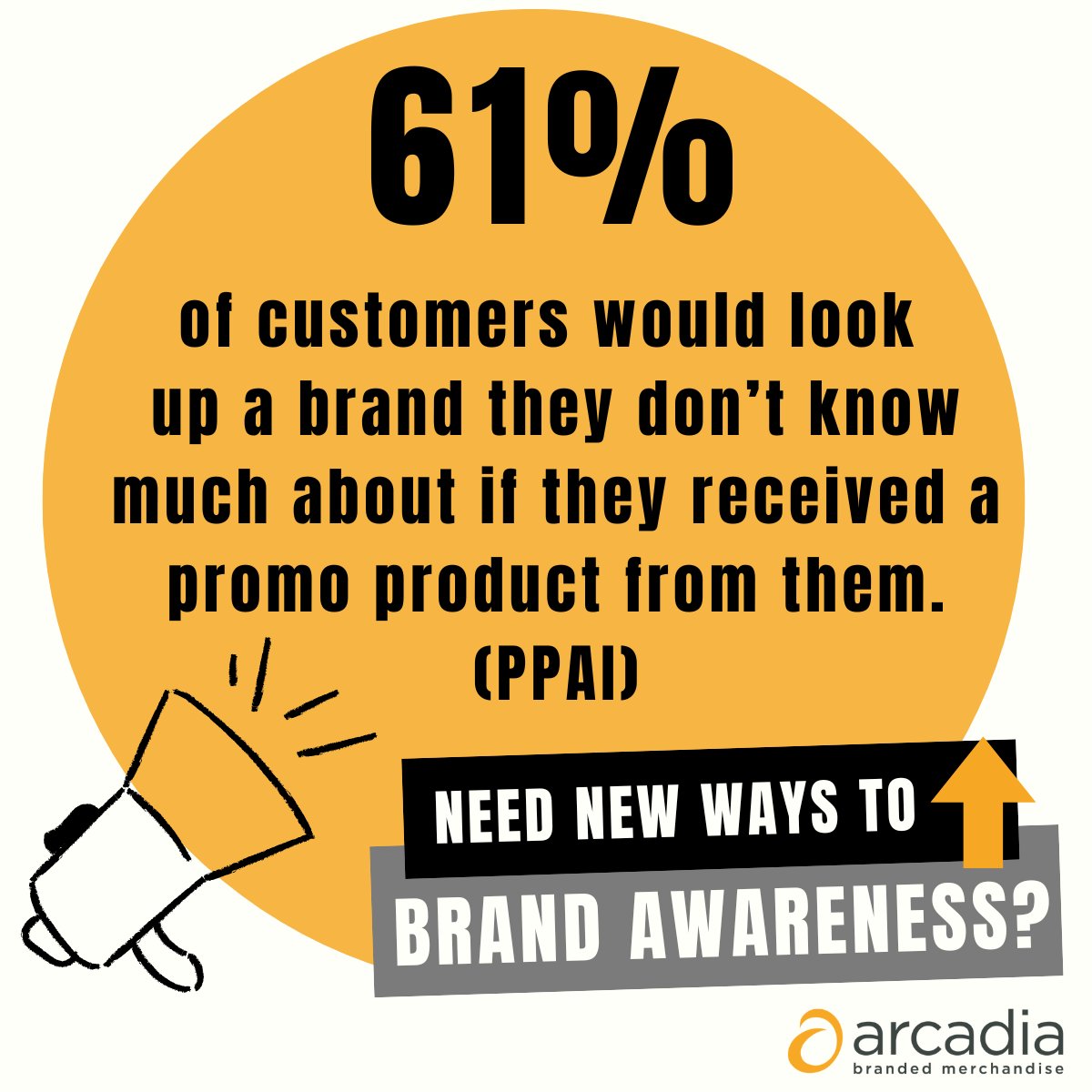 ArcadiaOnLine's tweet photo. If you were handed a piece of branded swag from a company you didn't know at an event, would you Google them to see who they were? 
Note: If your promotional merchandise is making the first impression for you, let it be a sustainable one. 🌍
#sustainable #swag https://t.co/618BA7jFqa