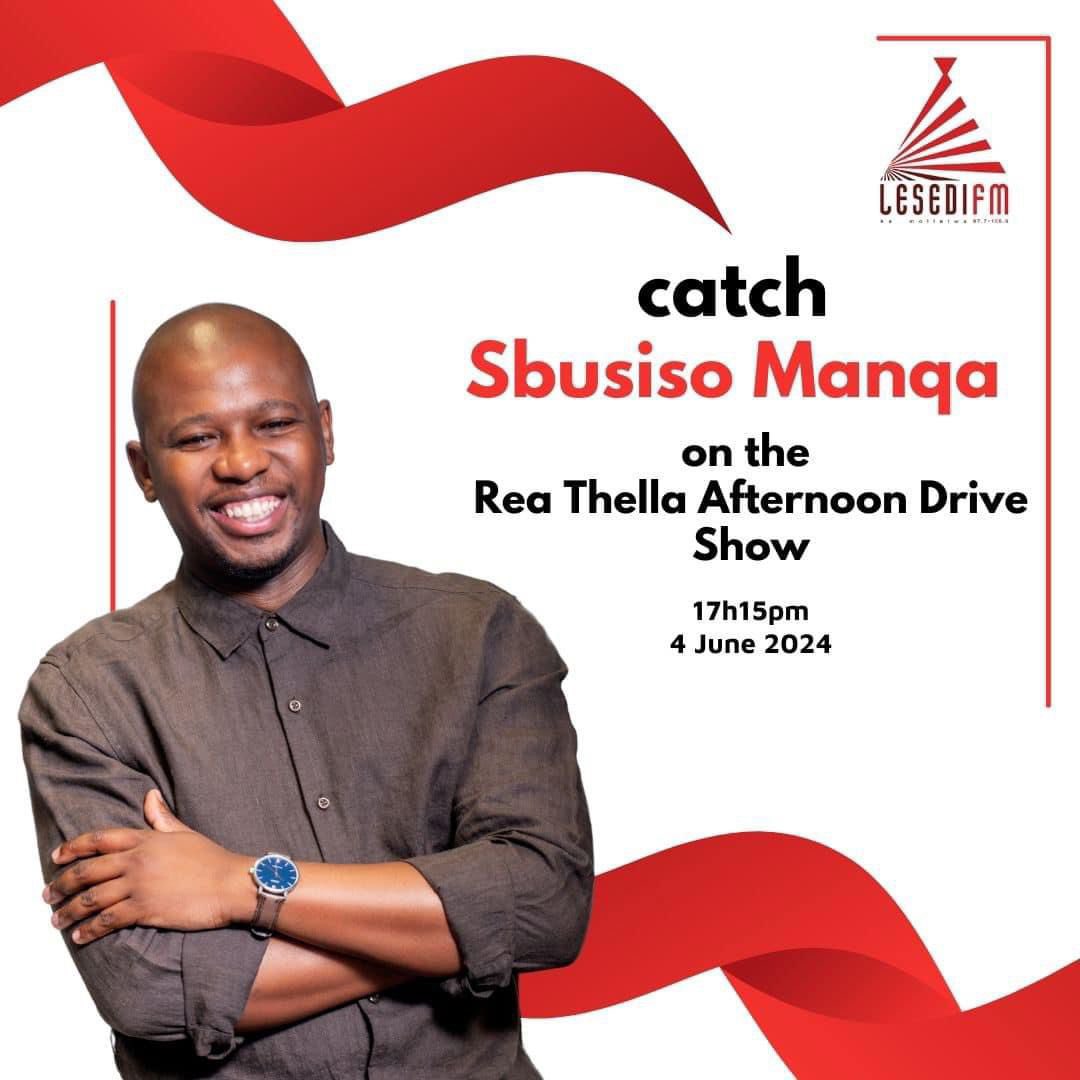 🌟 Celebrating Youth Month with inspiration! 🌟

🎙️We hope you tuned in to Rea Thella Afternoon Drive on Lesedi FM to catch the incredible success story of Sbusiso Manqa, powered by EmpowaYouth! 

#InspiredConnectedTransformed
#YouthMonth #EmpowaYouth #SuccessStory