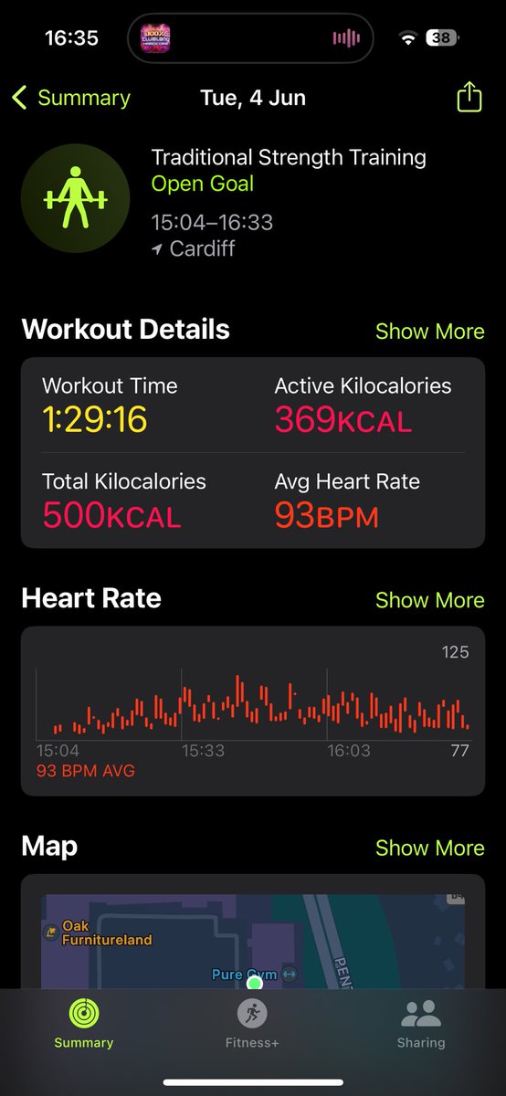 s9pke's tweet photo. Amazing Tuesday session
Fuelled by the weekends Carb/BBQ π
Fuelled by caffeine βοΈ
Fuelled by dick pills π IYKYK
#happytuesday
#FitnessGoals
#fitfor40 https://t.co/zqPria5hHx