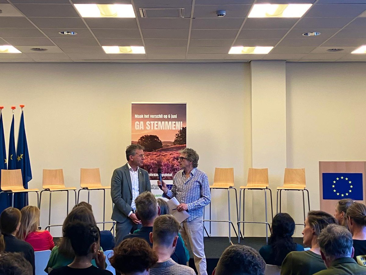 Vanmiddag vindt #HetGroeneVerkiezingsdebat plaats!

Meekijken kan via: youtube.com/live/N_EAuOqKo….

In dit 🧵je houden we je op de hoogte.