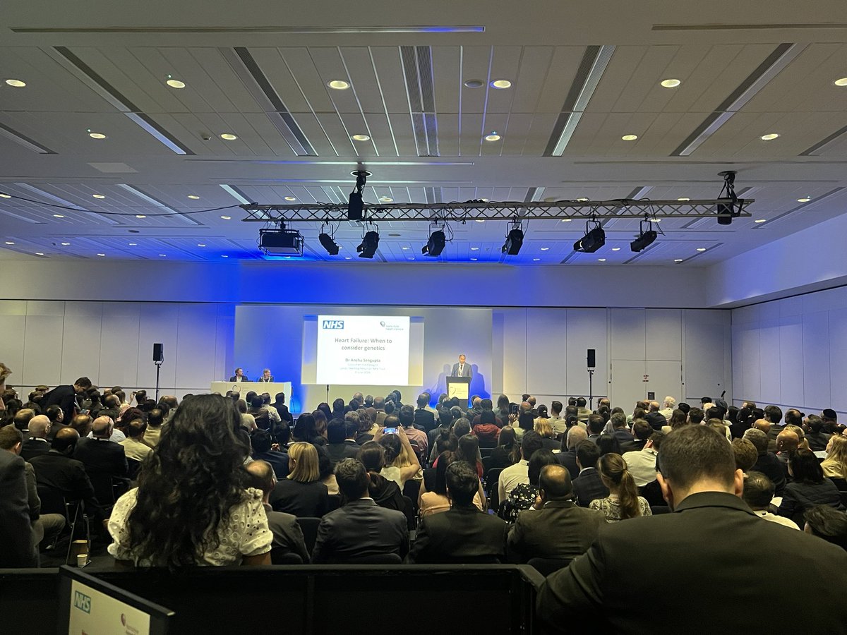 Packed house to hear @AnshuSengupta talk about heart failure genetics

#BCS2024
@cardiorespLTHT @LabsLtht @LeedsHospitals @kate_gatenby @doc_simmsy