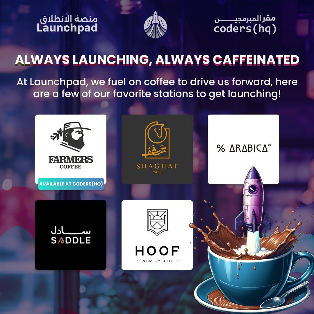 coderslaunchpad's tweet image. Coffee ☕️ + Code 💻 = 🚀🚀! 

🌟Check out our recommendations for coffee to get you launching 🚀🚀🚀☕️☕️

#coffee #code #coders #launch #build #startups