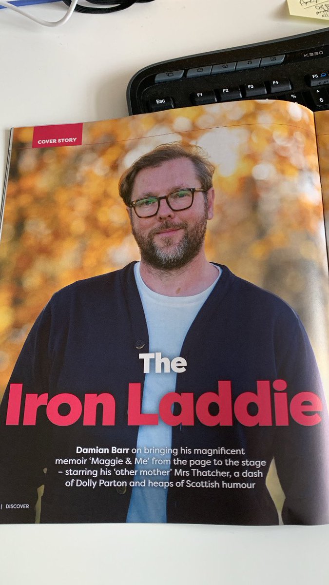 Damian_Barr's tweet image. Thank you @natlibscot for making me your cover boy and for a winning headline. 🥇 paging @NTSonline