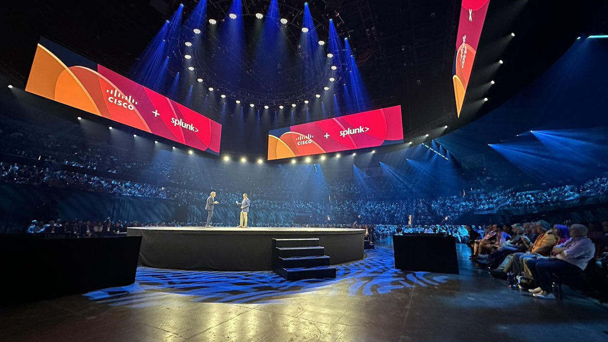 Cisco Live! CEO Chuck Robbins, joined by new President Gary Steele outlined Digital resilience: emphasizing AI, cybersecurity, observability &amp; infrastructure modernization. Check it out! #greatoutcomes #partneropportunity #ciscolive #ciscopartner