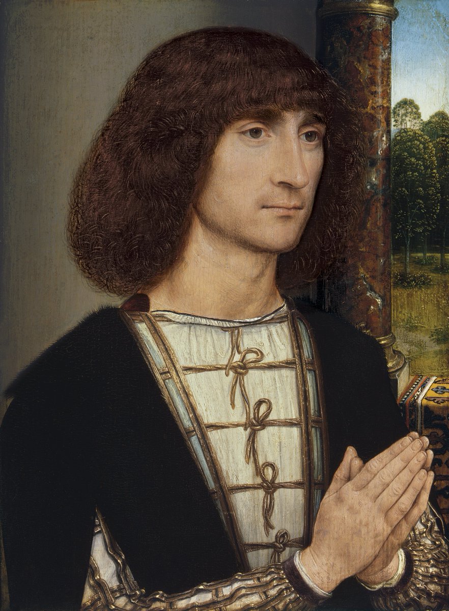MuseoThyssen's tweet image. ‘Retrato de un hombre joven orante (anverso)’ y ‘Florero (reverso)’ de Hans Memling está ya en el @metmuseum como parte de la exposición ‘Hidden Faces: Covered Portraits of the Renaissance’. Descubre la muestra:

metmuseum.org/exhibitions/hi…

#NuestrosCuadrosViajan #MetHiddenFaces
