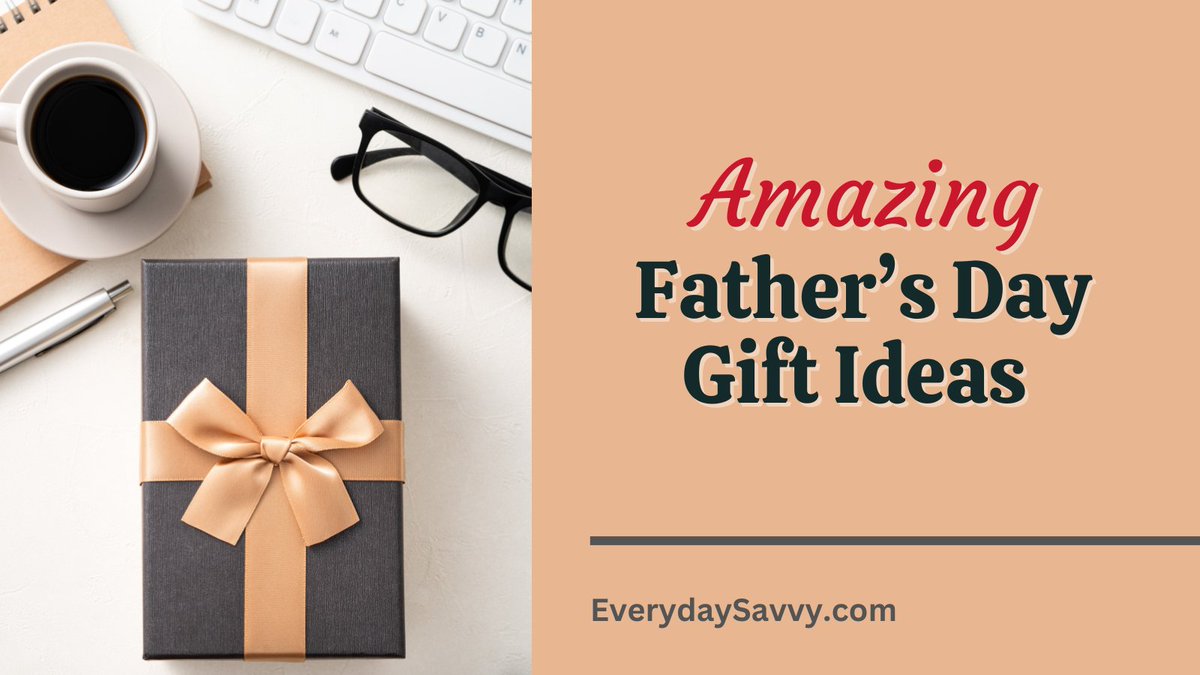 Dads can be hard to shop for, but this Father's Day gift list is here to help! everydaysavvy.com/amazing-father…
#fathersdaygift #fathersday #fathersday2024