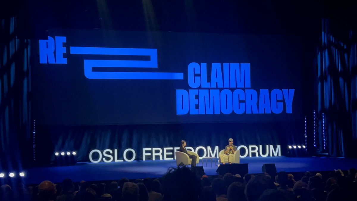 debificom's tweet photo. Thrilled to be at the @OsloFF, advocating for a better world alongside inspiring individuals who harness tools like #Bitcoin to drive positive change. #BitcoinForChange https://t.co/xFQAirUJAH