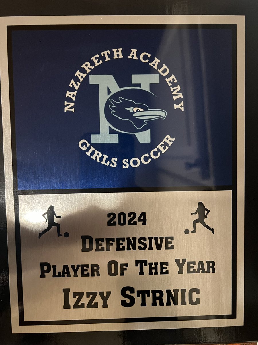 IzzyStrnic35's tweet image. I am honored to receive DEFENSIVE PLAYER OF THE YEAR. I’m going to miss my defense partner in crime next year! @chiINTER @TampaWSoccer @AlbertKnowsRec @ImYouthSoccer @SoccerMomInt @NcsaSoccer