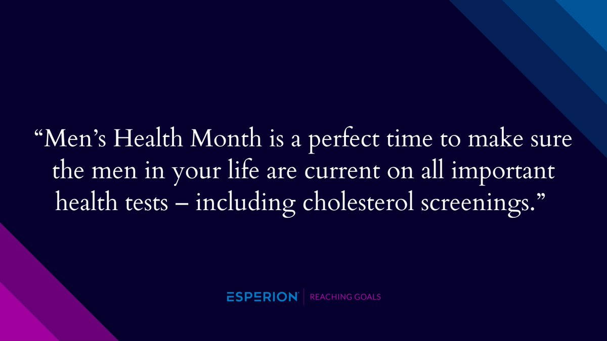 Women are often the catalyst for healthcare in their families. Men’s Health Month is a perfect time to make sure the men in your life are current on all important health tests – including cholesterol screenings. I know I will! #menshealthmonth #reducecardiovascularrisk