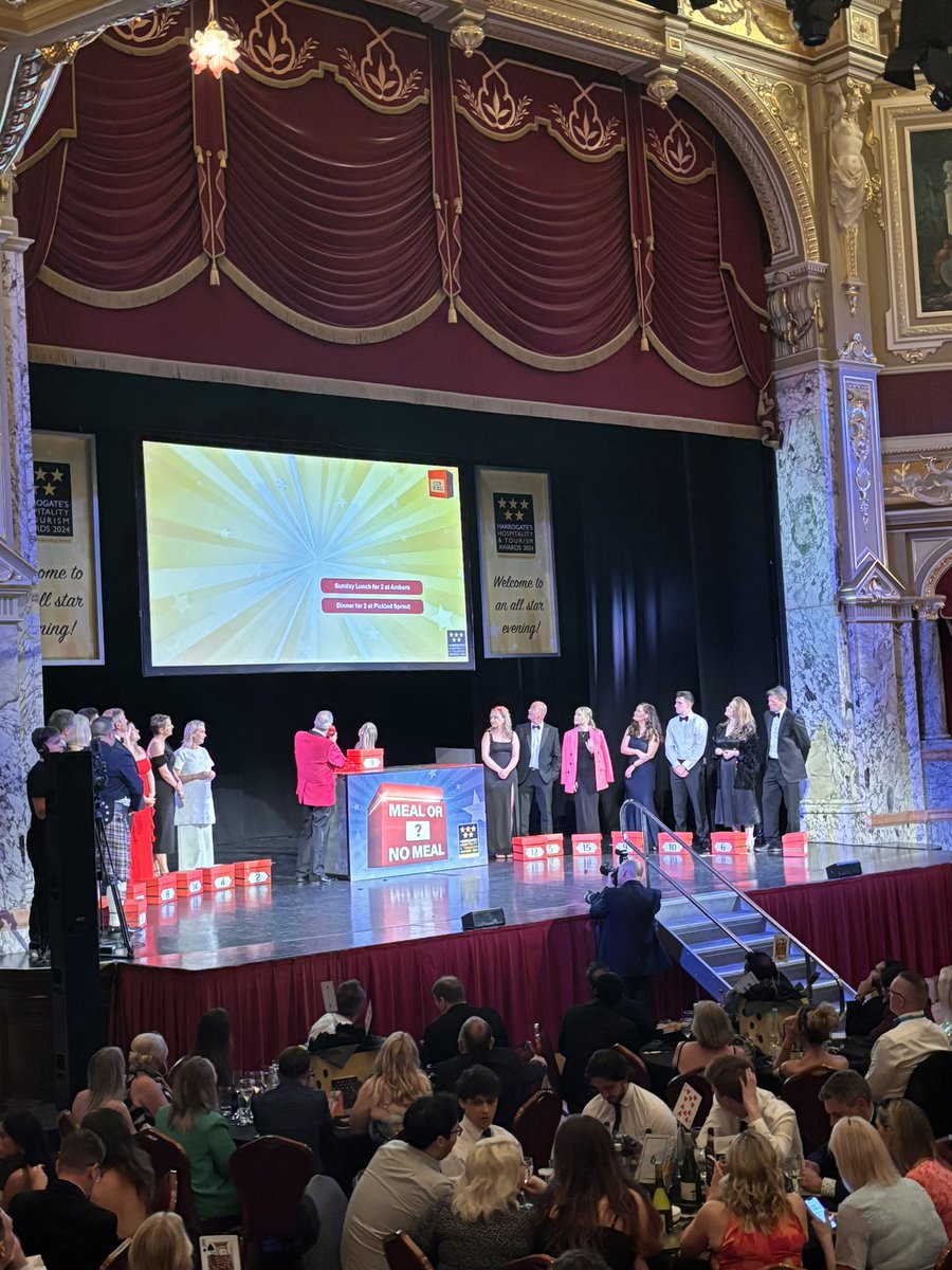 A fantastic night at the <a href="/HHTAAwards/">Harrogate Hospitality & Tourism Awards</a> celebrating the wonderful talent within our region’s hospitality industry. Congratulations to <a href="/simoncotton69/">simon cotton</a> for doing an outstanding job as host… 👏🏻👏🏻👏🏻👏🏻👏🏻👏🏻👏🏻👏🏻👏🏻👏🏻