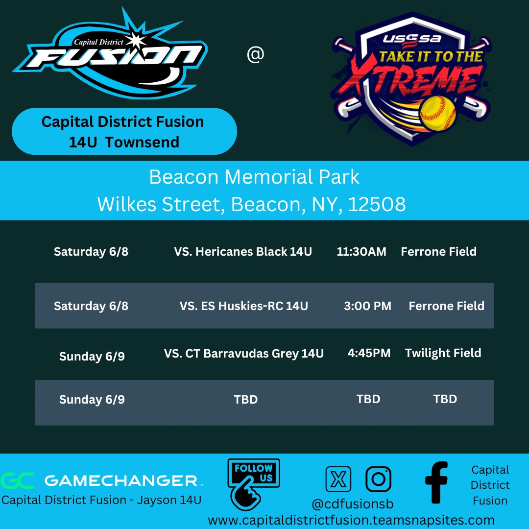Capital District Fusion Softball tweet media