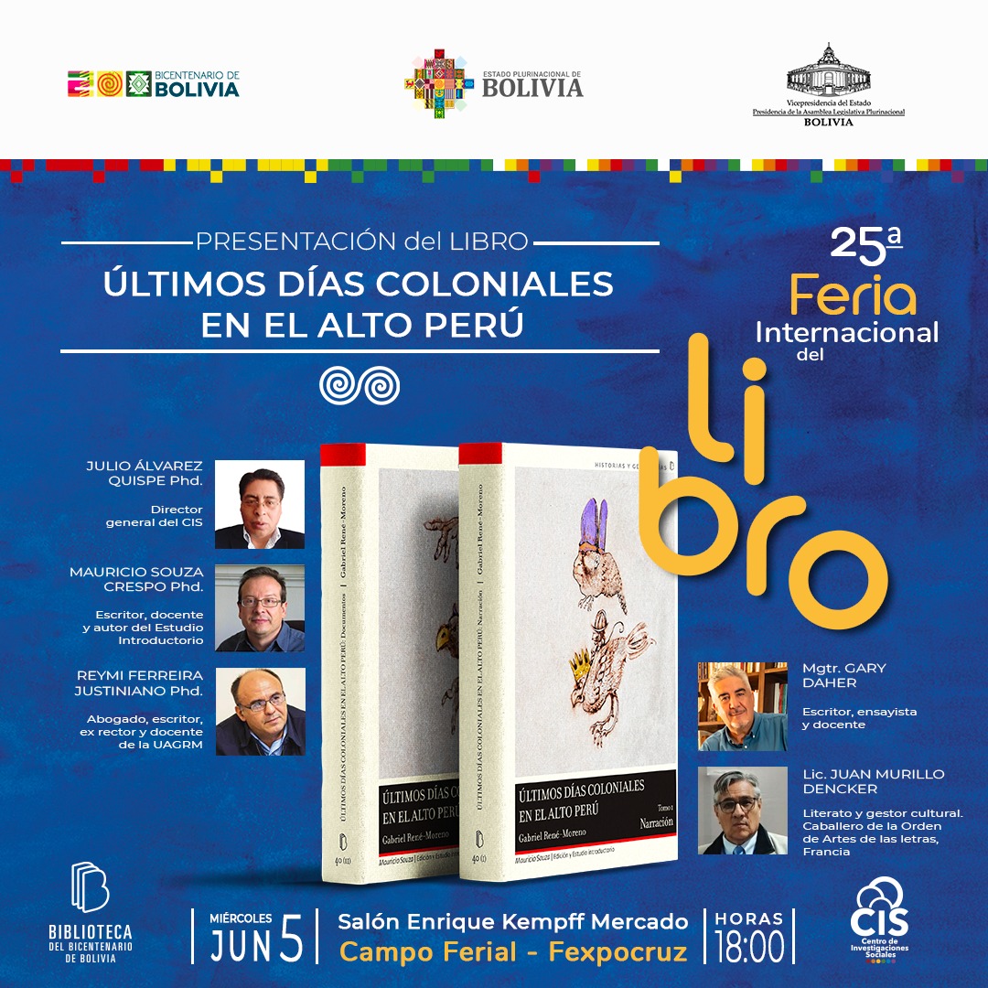 CISBolivia's tweet photo. 📷📷Iniciamos el ciclo de presentaciones en la 25ª Feria Internacional del Libro de Santa Cruz, con la intervención de connotados profesionales y expertos en cada una de las temáticas de las obras, tanto del CIS como de la BBB. 📷 No se pierdan nuestro programa, ¡los esperamos! https://t.co/lTakgZwCDs