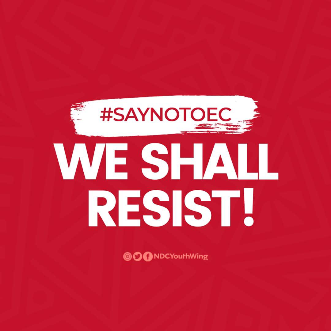 CitizenGascony's tweet photo. As responsible citizens, we must rise up to safeguard our 32-year-old democracy. Jean Mensah led Electoral Commission can't plunge us into electoral chaos.
#SayNoToEC 
#ChangeIsComing https://t.co/8iYIZ5fVxu