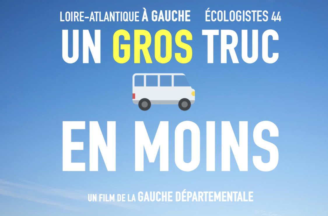🧶 🚌 Tout le monde se réjouit du succès du film « Un p’tit truc en plus ». Pendant ce temps-là, la gauche départementale décide d’obscurcir la vie, déjà complexe, des enfants en situation de handicap et de leurs familles.👇🏻
