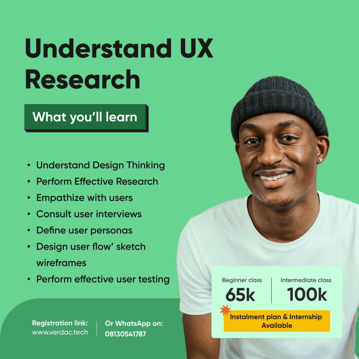 only_mannie's tweet photo. UIUX designers are the new rich kids of Beverly Hills!
seeing the apps and products you designed being used by many users is one of the biggest flex! You can learn to become a product designer this year with @VerdacTech
Visit https://t.co/7DgSn6qeD8 to start #VerdacTech https://t.co/rXLOVKjpCL
