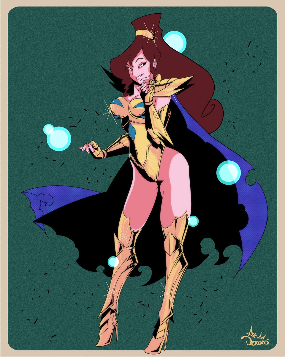 AxRococoart's tweet image. Meg de Cancer .
.
.
.
#saintseiya #fanart #princess #disneyprinces #nsfw #pinup #anime #rule34