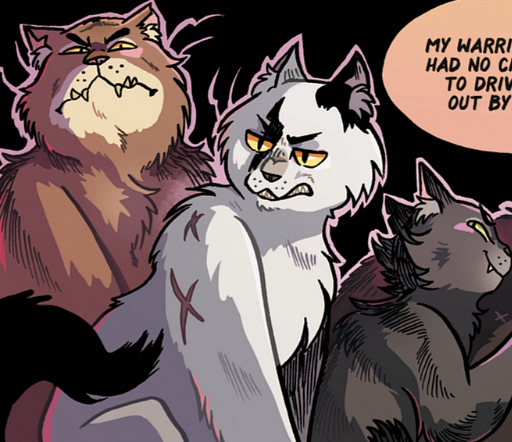 lmaowatchingyou's tweet photo. WAKE UP NEW WARRIOR CATS BLACKFOOT GRAPHIC NOVEL ART DROPPED!! https://t.co/4ac82MB2Q1