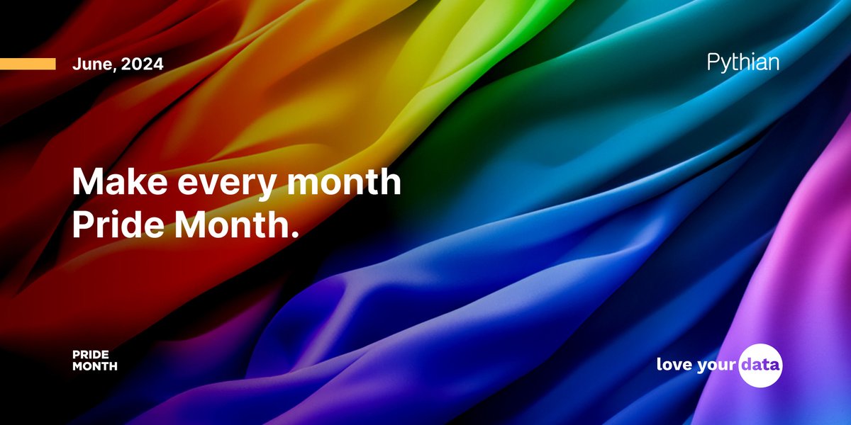 Pythian's tweet image. 🏳️🌈 At Pythian, "We Respect" by embracing Diversity, Equity, & Inclusion. Between raising funds for Rainbow Railroad, launching our DEI Survey, & promoting a volunteer day for LGBTQ+ charities, we couldn't be more excited to celebrate #PrideMonth2024!  #LoveYourPeople #PythianLife