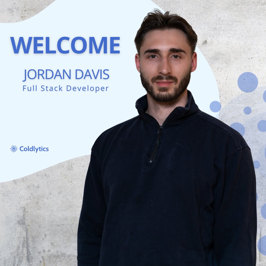 🎉 We're thrilled to welcome Jordan Davis into the Coldlytics family! 🎉

We can't wait to see the incredible contributions he'll make as he works on taking the Coldlytics platform to the next level with our team.

Join us in giving Jordan a warm welcome!