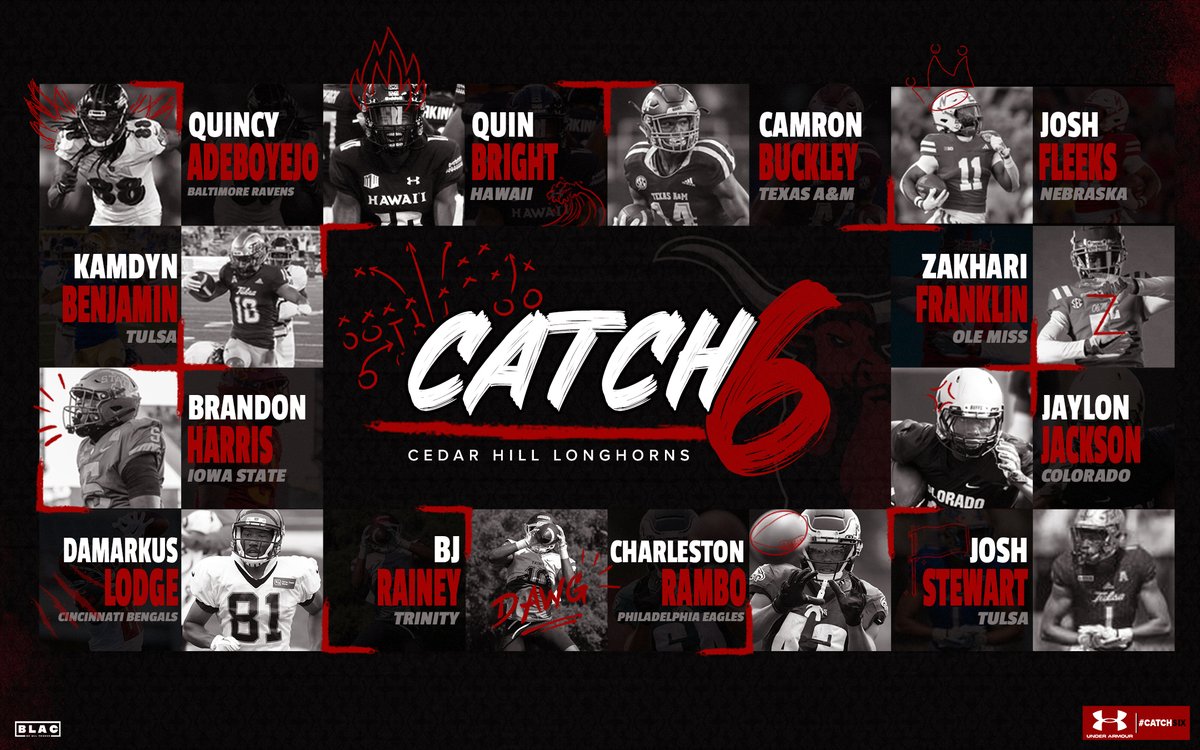 Cedar Hill, America!!!!!!!!! #TTHL #CATCH6 @blacofalltrades @QuincyA18 @ZakhariFranklin @DaMarkusLodge18