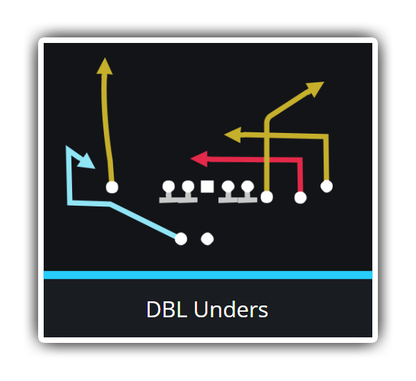 PlaybookProfGG's tweet photo. Madden Tip of the Day: The play DBL Unders (Gun Y Off Trips Pats formation, NE playbook) is incredible at attacking zone coverage. The adjustments are to put your outside WR on a streak, put your slot WR on a zig, put your solo WR on a flat route, and put your RB on a flat. After the snap, read the flat, streak, zig, and corner. For a full scheme, check out our brand new Gun Y Off Trips Pats Ebook over at https://t.co/HfYBwWiZAg