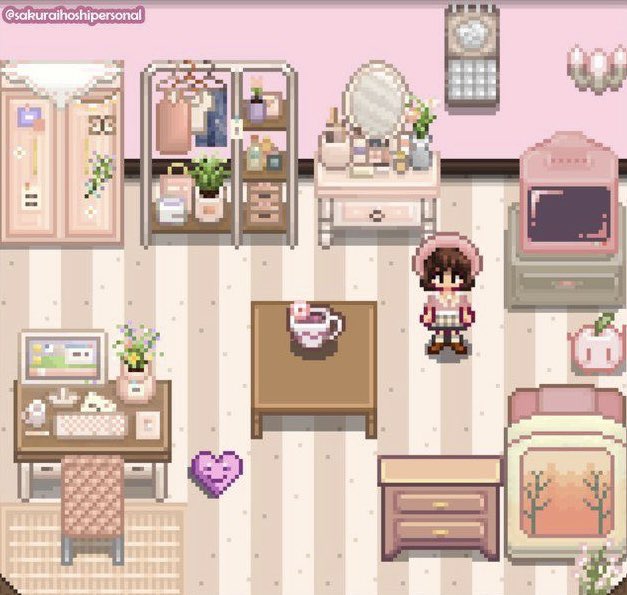 pink rooms in stardew valley