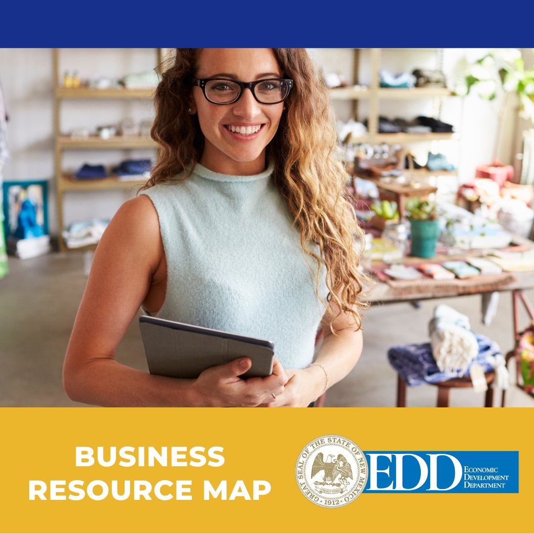 NMecondev's tweet photo. Our new Business Resource Map offers a plethora of small business and community support. You can find contact information for financial lenders and programs, business support organizations, training and coaching, and other opportunities. >> https://t.co/MZl6JtOPn3

#NMEcon #DEI https://t.co/IiOs8Uxe0T