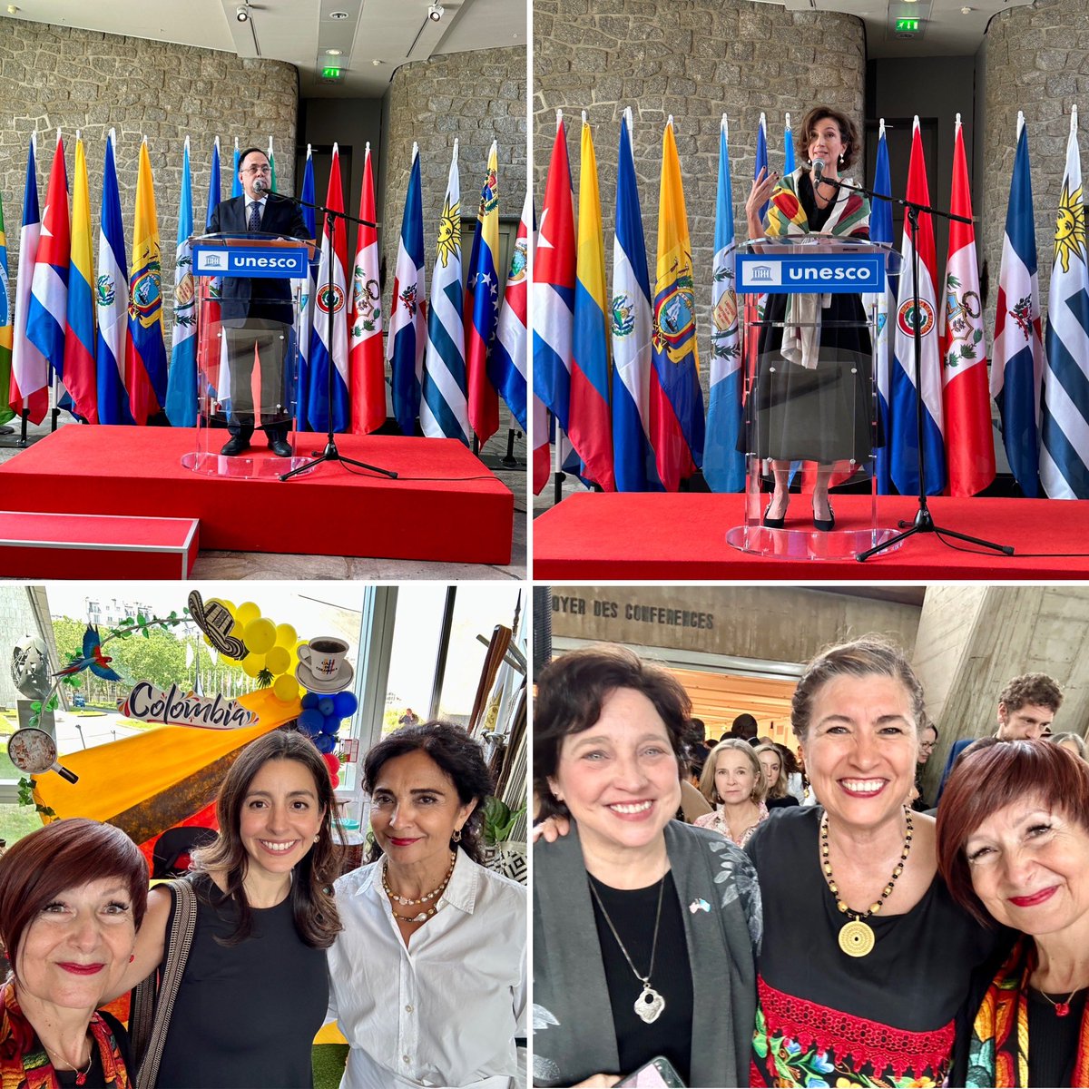 PGC_of_UNESCO's tweet photo. What a chance to celebrate the vibrant diversity and colorful beauty of the traditions, arts and culture of #LatinAmerica and #Caribbean, on the occasion of the UNESCO #latinamericanweek!
Felicidades! Parabรฉns!
Bravo, dear colleagues from ๐ต๐พ๐ง๐ท๐ฆ๐ท๐ง๐ด๐จ๐ฑ๐จ๐ด๐จ๐บ๐ธ๐ป๐ญ๐ณ๐ฒ๐ฝ๐ณ๐ฎ๐ต๐ช๐ฌ๐น๐บ๐พ๐ฉ๐ด๐ป๐ช๐ช๐จ๐ญ๐น๐ง๐ธ! https://t.co/ug6GYOjRo1