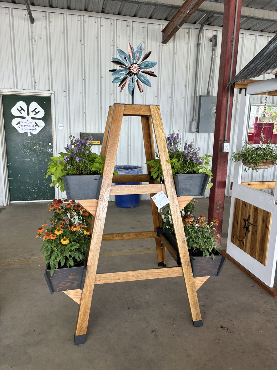 The Crosby Fair and Rodeo is showcasing the horticulture creativity of Crosby ISD students. Their creations with plants is fantastic to see. 🌱 🪴 #MovingForward