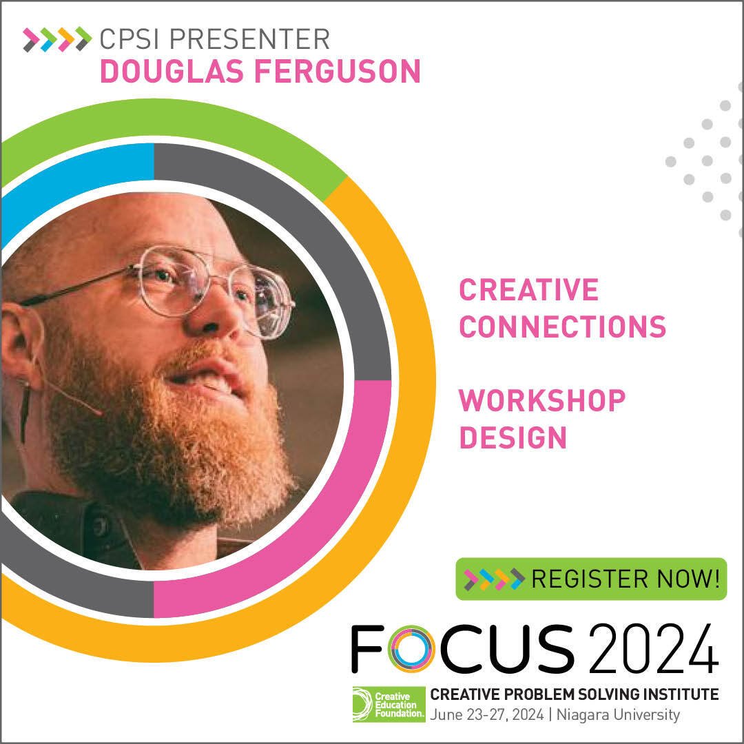 Douglas Ferguson (@douglas_voltage) on Twitter photo I'm thrilled to be presenting at the <a href="/_CreativeEd/">Creative Education</a> CPSI Conference this year.. This year's event takes place June 23 - 27 at Niagara University. More details of the event are available at hubs.li/Q02wwX0G0. #creativity #CreativeProblemSolving I'm thrilled to be presenting at the <a href="/_CreativeEd/">Creative Education</a> CPSI Conference this year.. This year's event takes place June 23 - 27 at Niagara University. More details of the event are available at hubs.li/Q02wwX0G0. #creativity #CreativeProblemSolving