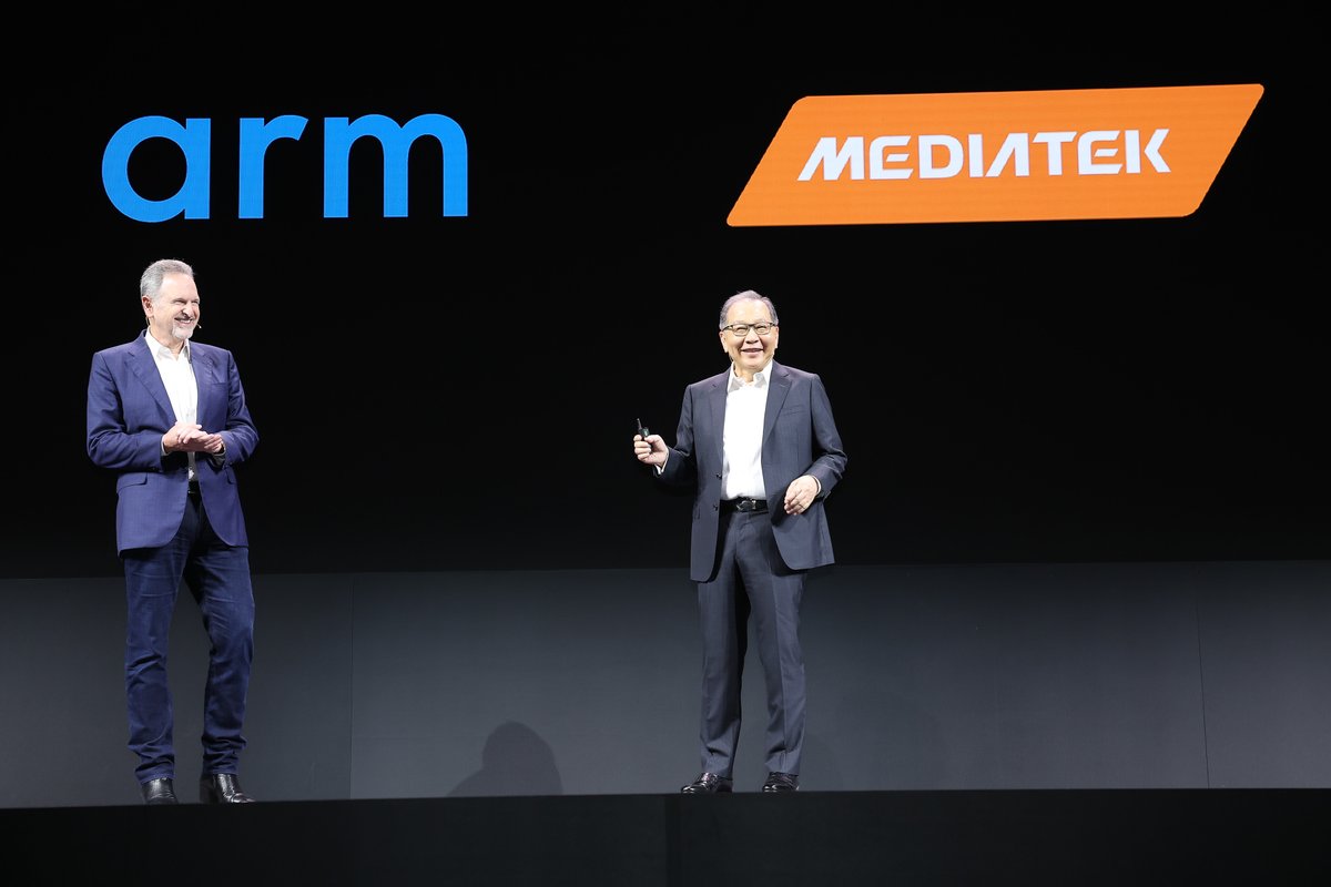 MediaTek's tweet image. Watch the Vice Chairman &amp;amp; CEO of MediaTek, Dr. Rick Tsai&apos;s keynote from #COMPUTEX24. Dr. Tsai shared how #UbiquitousAI will enable #IntelligenceEverywhere and was joined by 2 of our key partners in AI, Rene Haas, CEO @Arm, &amp;amp; Jensen Huang, CEO @Nvidia. bit.ly/3VqzJ0L