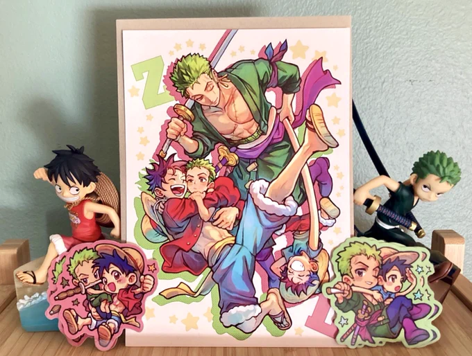 My ZoLu Mail subscription service has been ongoing for 1.5 years! Thank you for your support!!  #ゾロル 