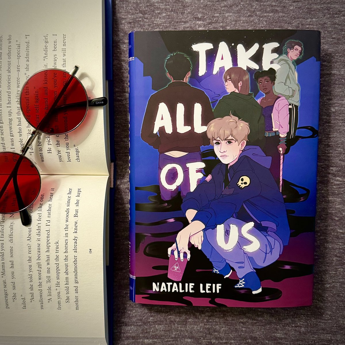 HolidayHouseBks's tweet photo. Happy book birthday to TAKE ALL OF US! This queer, disabled #yalit horror about what happens when disabled people are left behind in emergencies is on shelves today!

@Natalie_Leif

https://t.co/I5ZuxJVFdR

#bookbirthday https://t.co/g3NPg3d52j