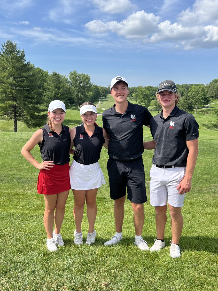 Congrats to our four golfers who competed in the State Coed yesterday at Indianola CC! <a href="/ninam94636977/">nina m</a> <a href="/GabbyM82884285/">Gabby_M</a> Cam Potter Drake Miller #LMGolf