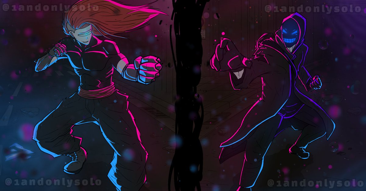 1andonlysolo's tweet photo. I think I accidentally made my best OC art? 
My boi Sheldon boutta throw hands!
(Inspired by Jujutsu kaisen anime)
#originalcharacters #art #digitalfanart #jujutsukaisenfanart #jujutsukaisen https://t.co/FAxadEf3p9