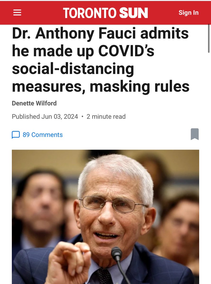 It’s official.

Those who “followed the science” were simply following arbitrary rules made up on the fly by this health apparatchik. 

Who were the real “covidiots”??!