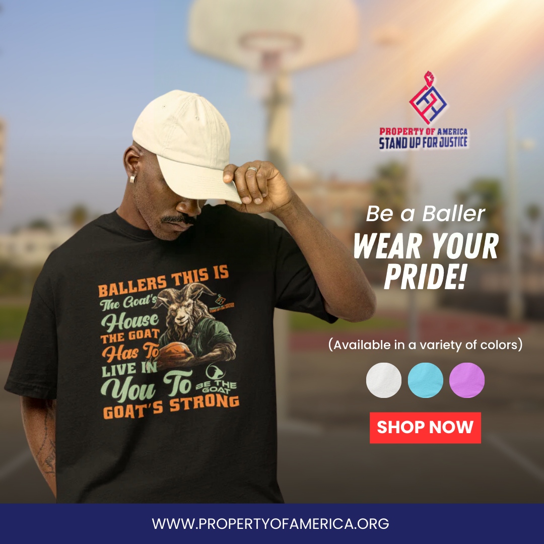 BigDApparel's tweet photo. Wear Your Pride, Be a Baller!

Property of America celebrates pride and excellence.

Show your baller spirit with our stylish gear! 🏀💪

#WearYourPride #BallerSpirit #PropertyOfAmerica

🌐https://t.co/2qOaCjDjBg
✉️dexsports@comcast.net

#UrbanWearStyle #SocialJusticeFashion #... https://t.co/kPEMvRCMrf
