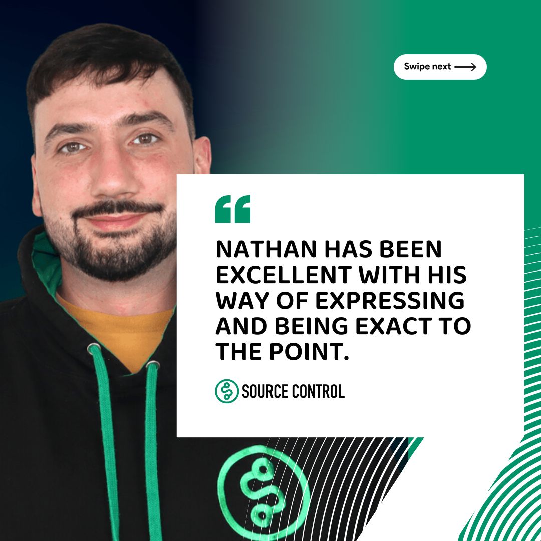 SourceControl_'s tweet image. At Source Control, we pride ourselves on clear communication and keeping candidates informed throughout the process.

Ready to find your dream job? Get in touch with our team of recruitment experts!
+44 2081545218  | info@source-control.io

#SourceControl #Recruitment