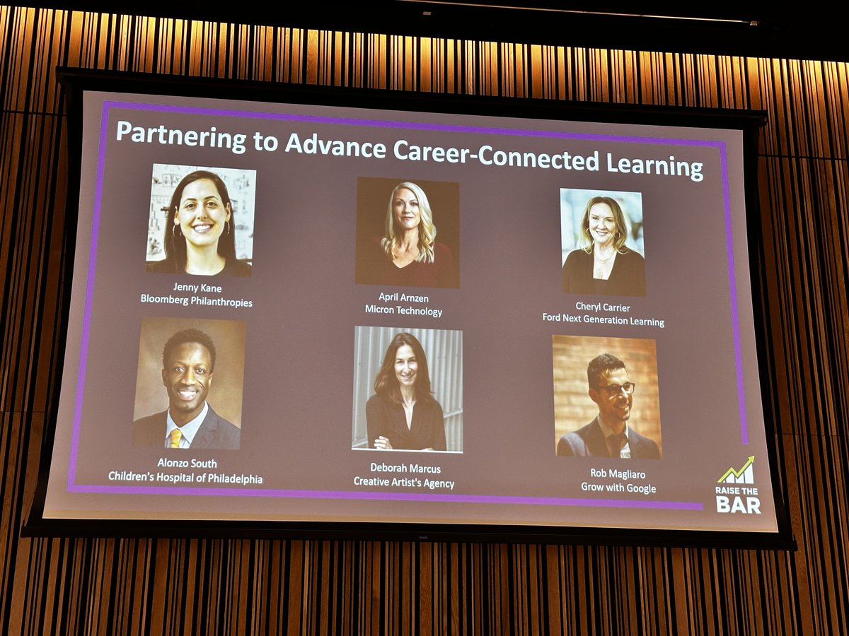 It was an honor to be on the Exemplar Panel at the US Dept of Ed Unlocking Career Success with my esteemed panelist from Micron, Google, Children's Hospital of Philadelphia, Creative Talent Agency.  We all had some great learnings to share about bus/educ. partnerships!