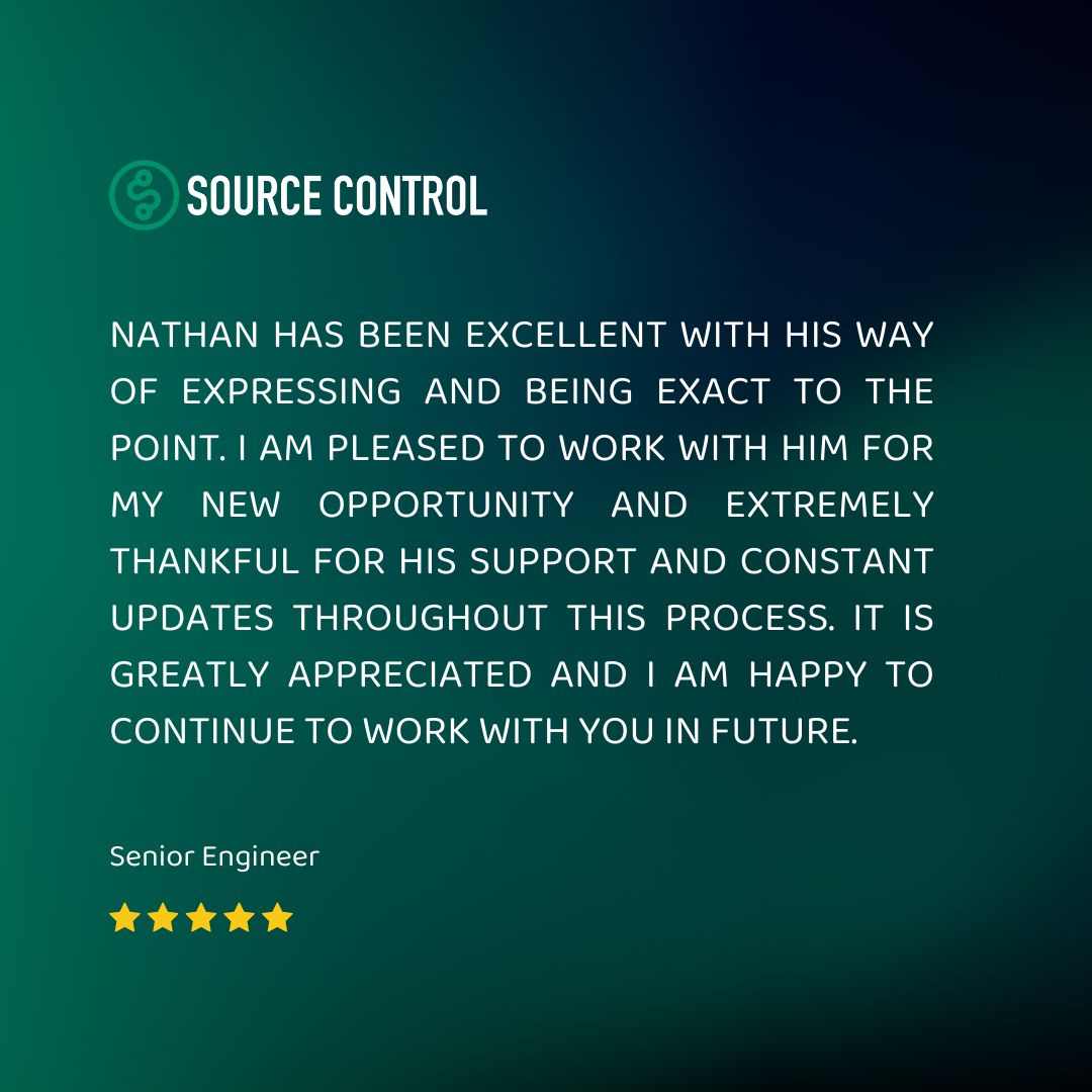 SourceControl_'s tweet image. At Source Control, we pride ourselves on clear communication and keeping candidates informed throughout the process.

Ready to find your dream job? Get in touch with our team of recruitment experts!
+44 2081545218  | info@source-control.io

#SourceControl #Recruitment