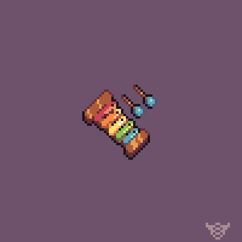 TwitchSteel's tweet photo. #xylophone #ToyInstrument. #pixel_dailies https://t.co/ApIT11Bqud