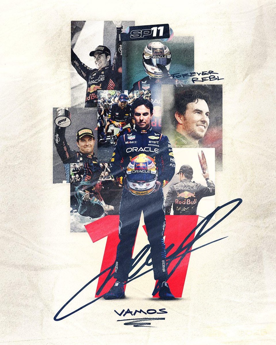 🚨 RESMİ | Red Bull, Sergio Perez'in sözleşmesinin 2026 sonuna kadar uzatıldığını duyurdu.