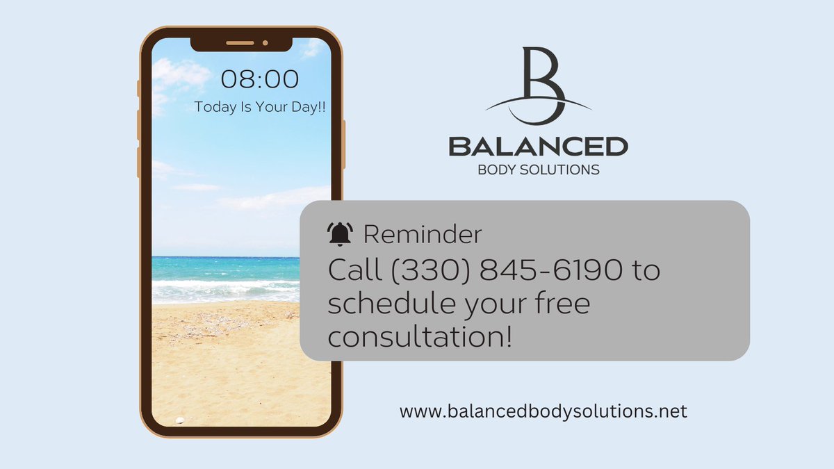 🚶‍♂️Frustrated with slow progress on your fitness journey? We get it. Achieving a healthy, fit body takes time, but you don't have to do it alone! 💪 Let us help you reach your goals faster. Call us today at (330) 845-6190! Schedule online at balancedbodysolutions.net.📞