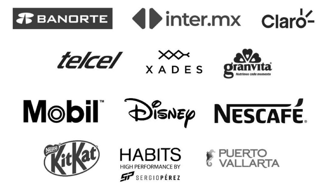 sebastianbaughh's tweet photo. Perez has a sponsorship lineup like this, we will be seeing him somewhere in F1 until 2030 at least 😭 https://t.co/U2VopGO0XK