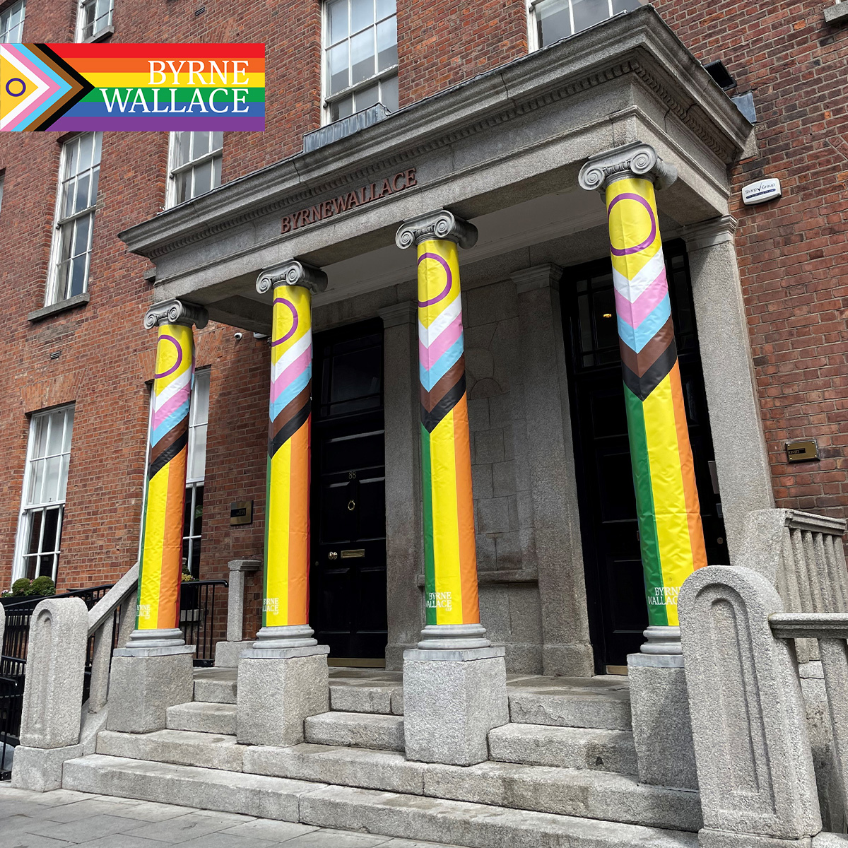 BWSLaw's tweet photo. Dublin Pride Month 2024 🌈 At @ByrneWallace LLP we promote diversity and inclusion and believe our differences are what make us stronger. #DublinPride2024 #PrideMonth #Diversity #Inclusion https://t.co/h9xhExcvWl