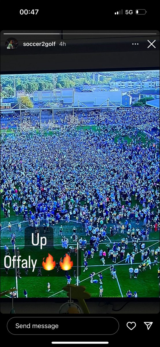 💚🤍💛 what a great few days up Offaly 💚🤍💛